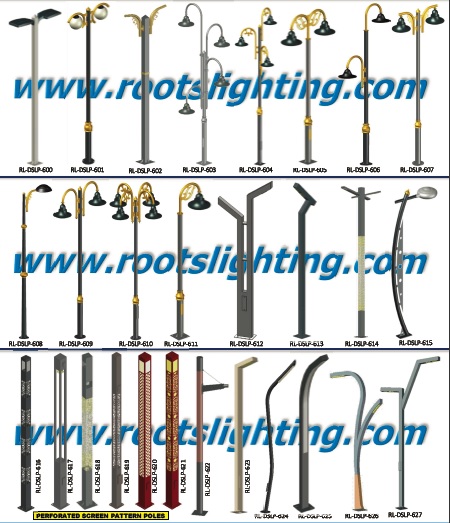 Steel Lighting Poles